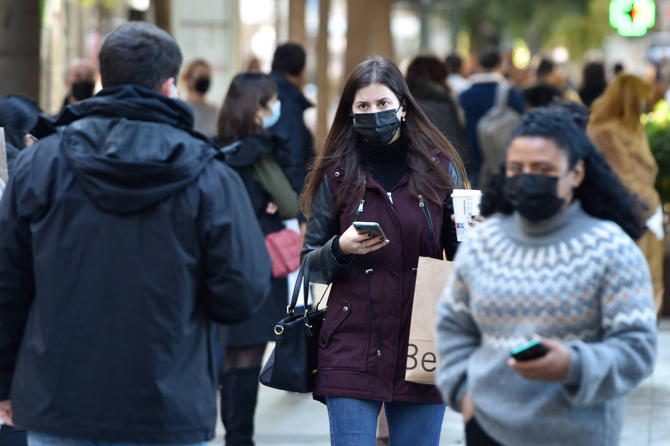 Fotos: Comienzan las rebajas de invierno en Murcia