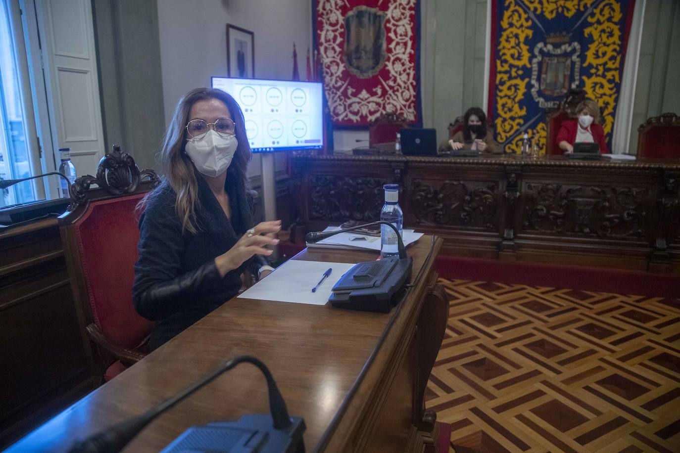 Fotos: El Pleno de Cartagena pide a la Comunidad que haga ya la vía de evacuación de Alumbres en caso de emergencia industrial