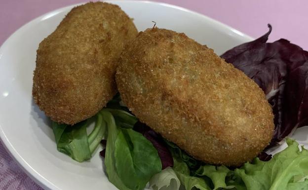 Croqueta de San Agustín.