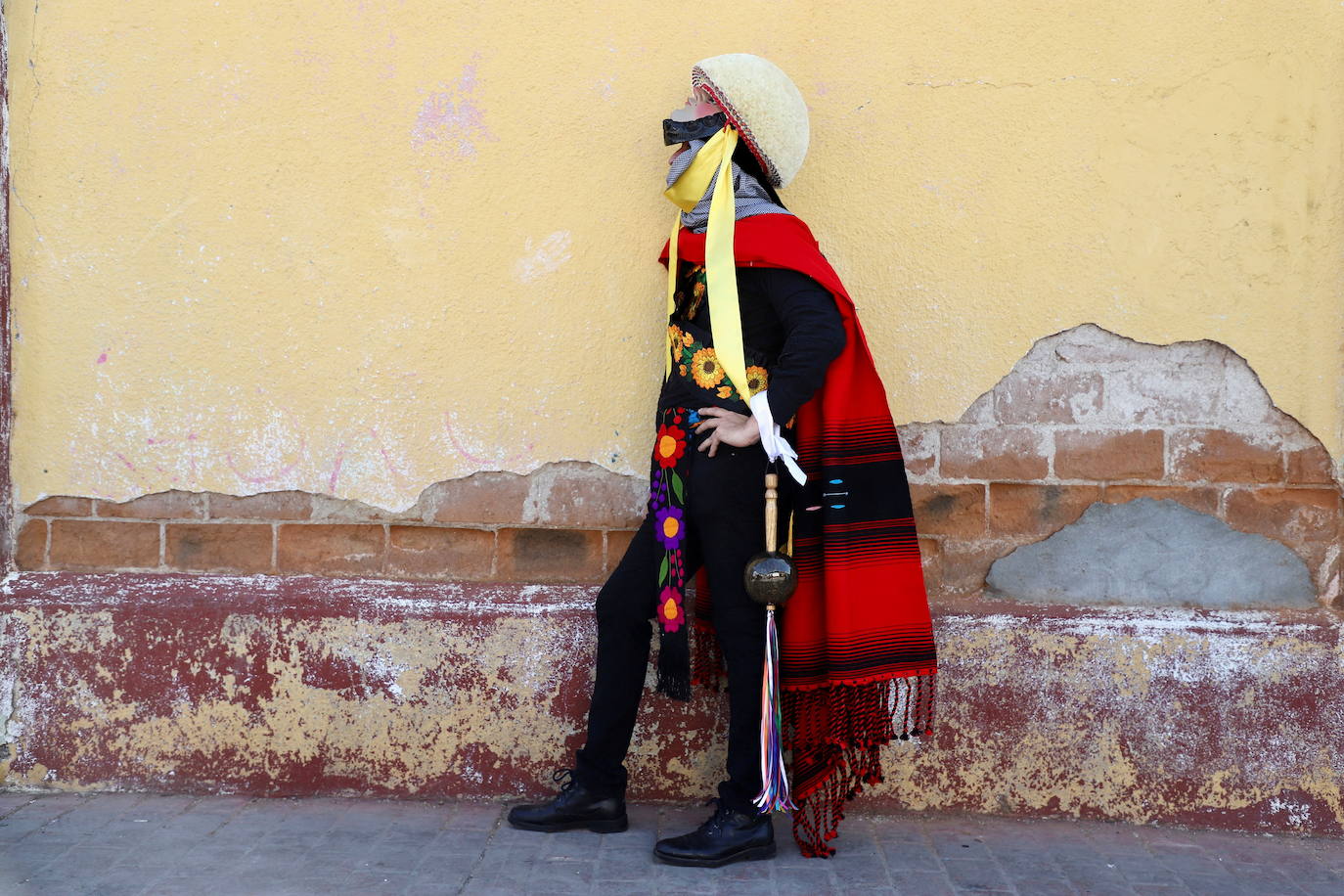 Fotos: Danzantes parachicos y mujeres chiapanecas