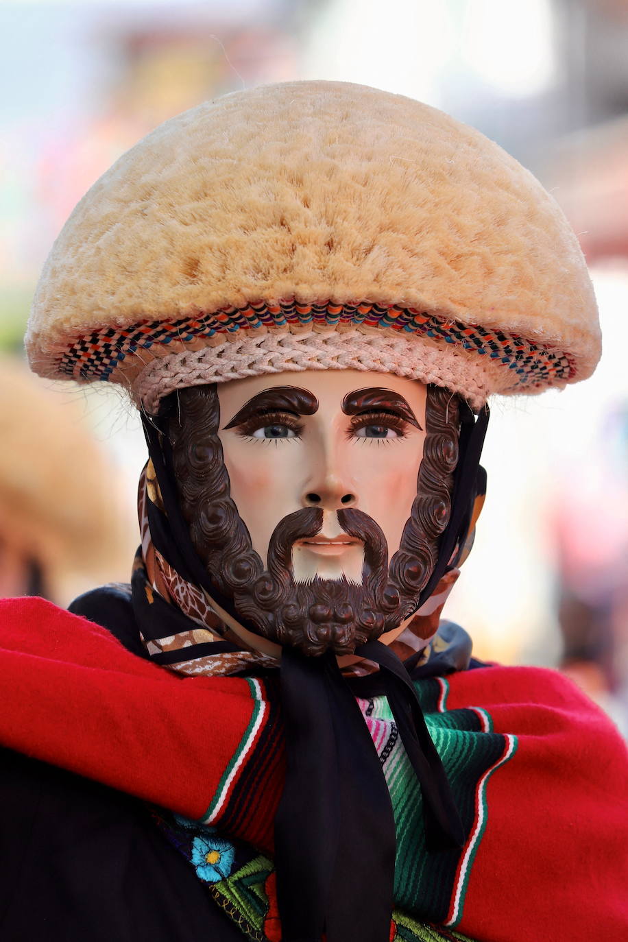 Fotos: Danzantes parachicos y mujeres chiapanecas