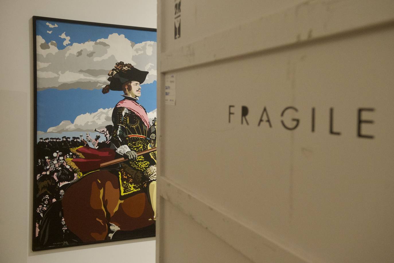 Fotos: Montaje de la exposición &#039;Atlas, coordenadas e identidades en la colección Mariano Yera&#039;