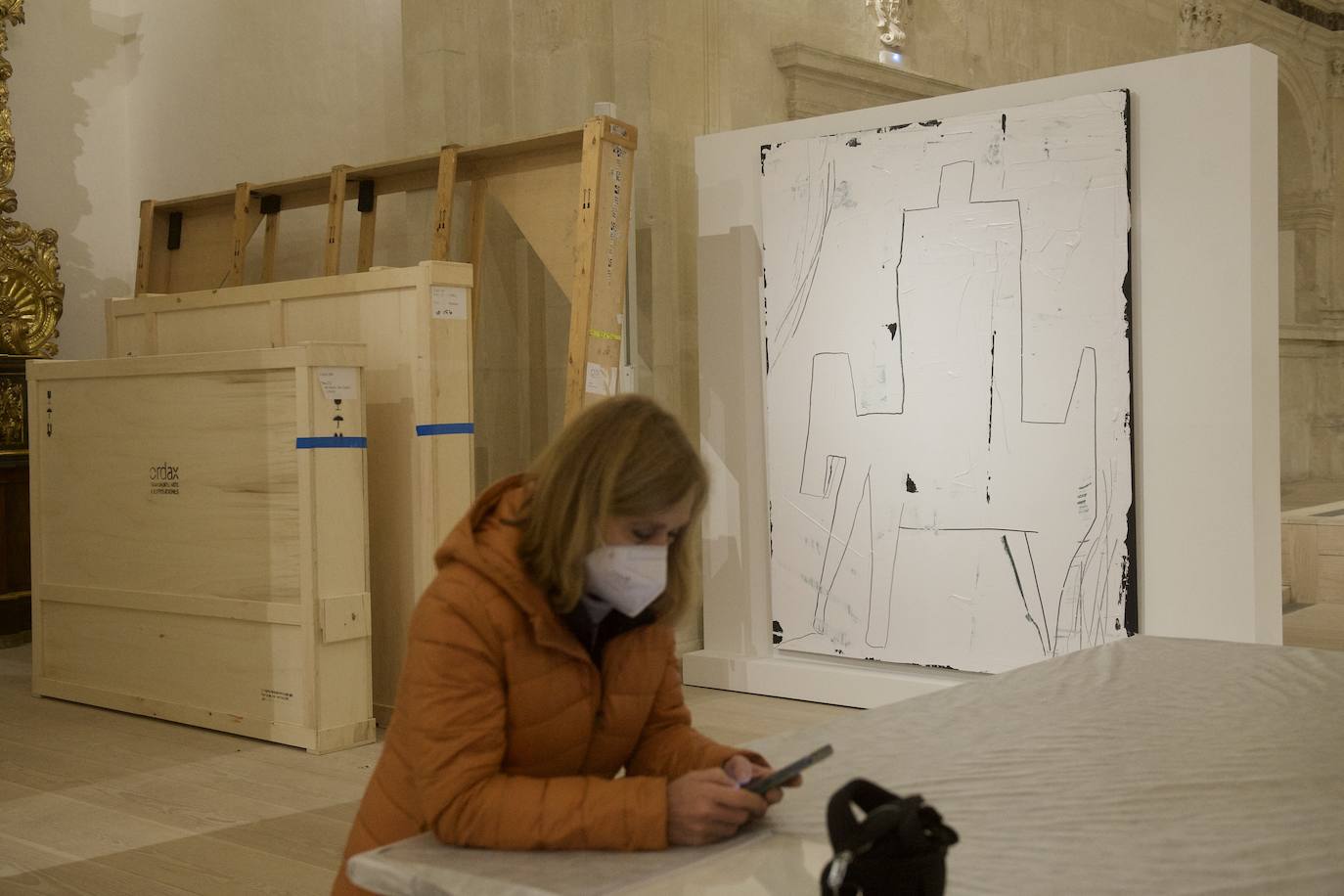 Fotos: Montaje de la exposición &#039;Atlas, coordenadas e identidades en la colección Mariano Yera&#039;