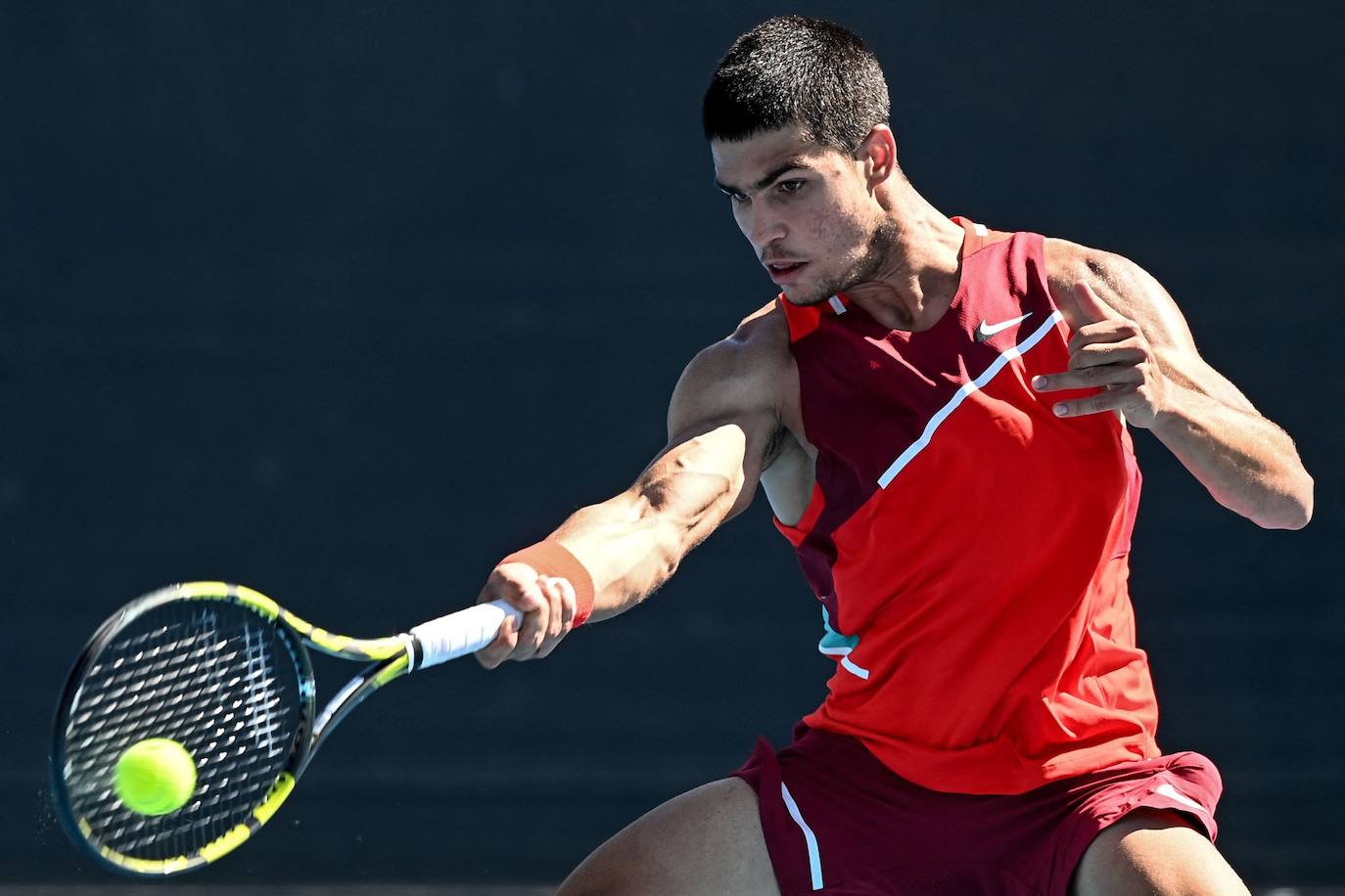 Fotos: El partido de Alcaraz contra Lajovic, en imágenes