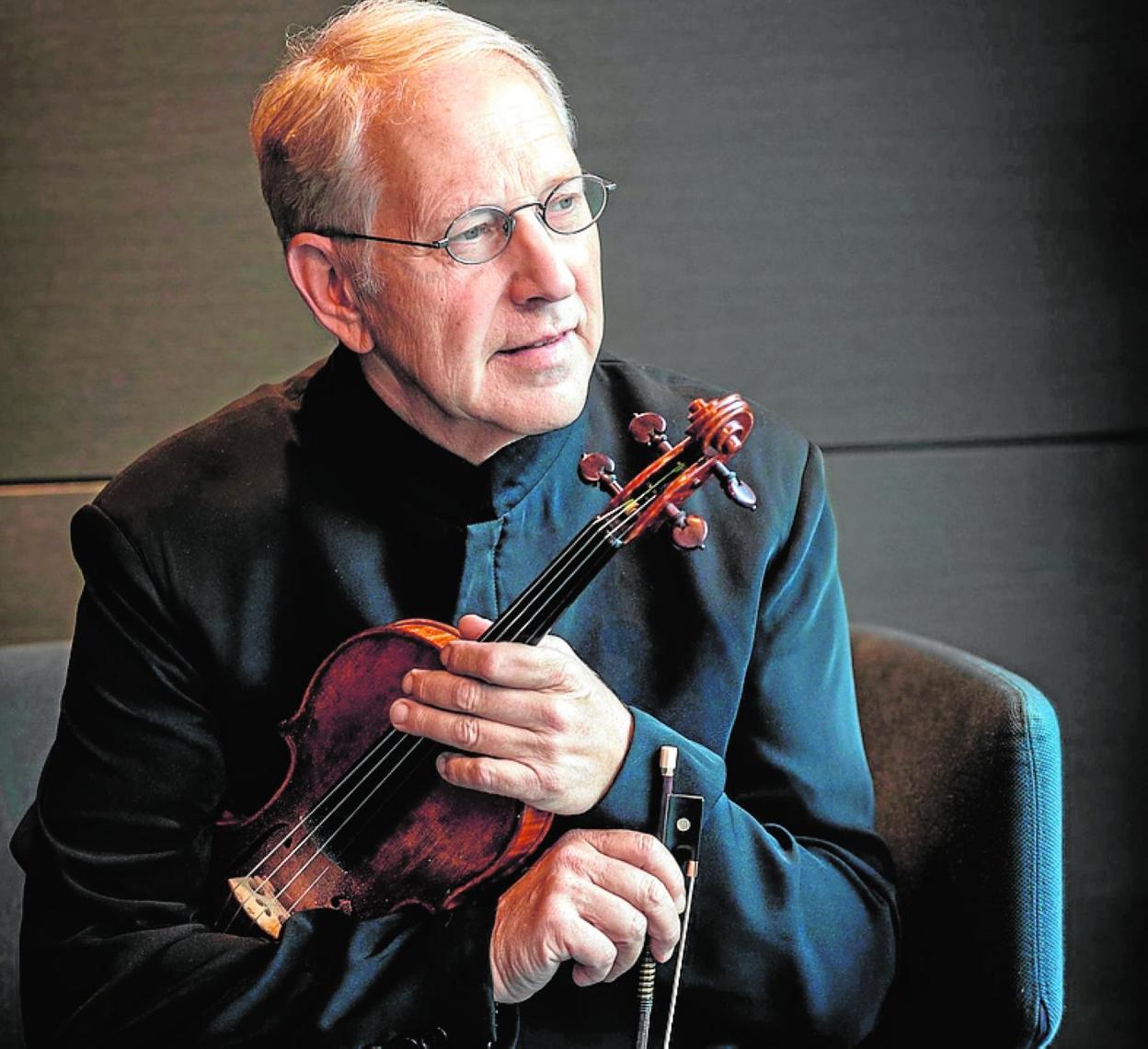 El prestigioso violinista israelí Shlomo Mintz. 