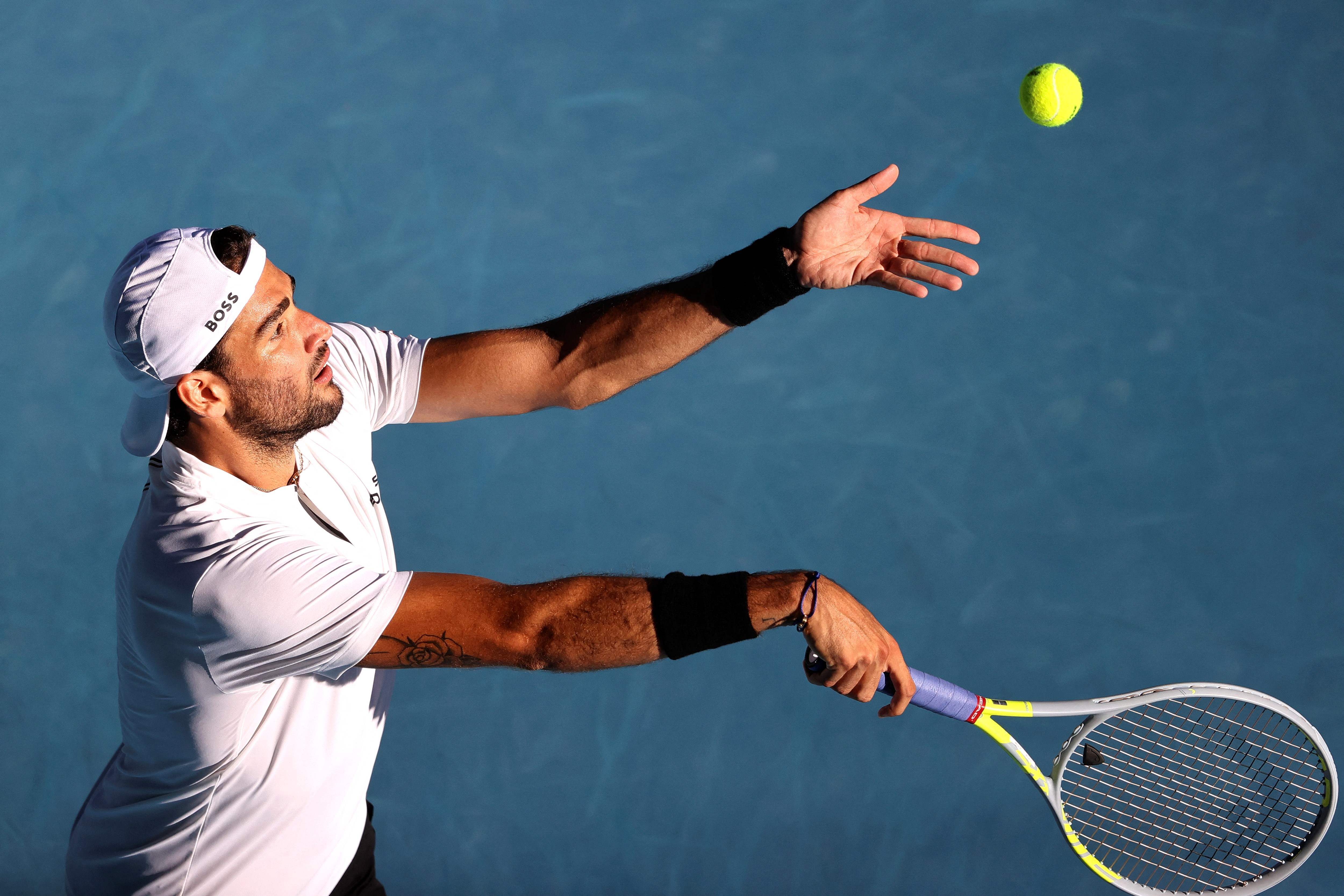 Fotos: El partido entre Carlos Alcaraz y Mateo Berrettini del Open de Australia, en imágenes