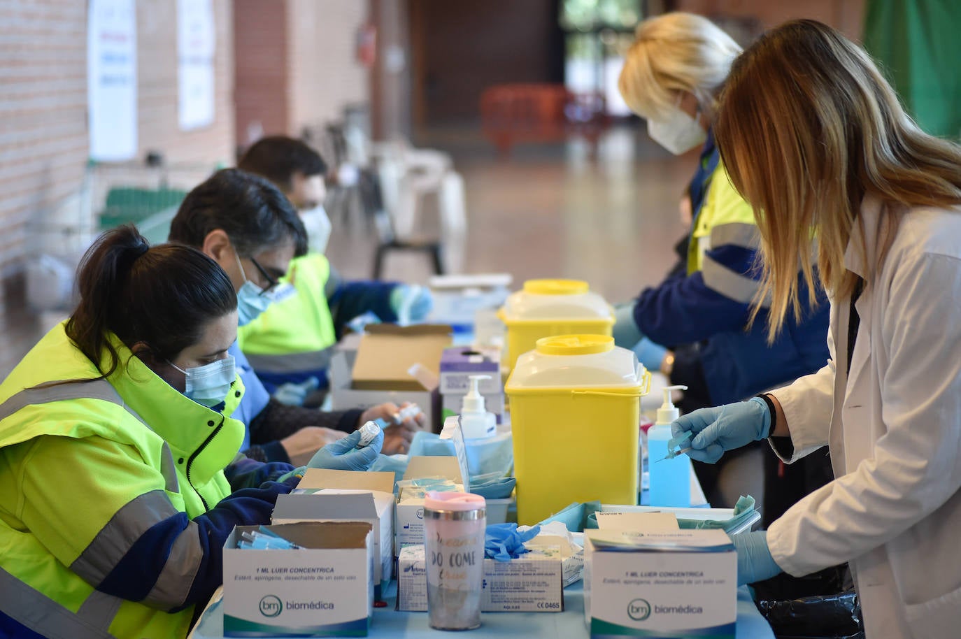 Fotos: Dosis de refuerzo en Murcia