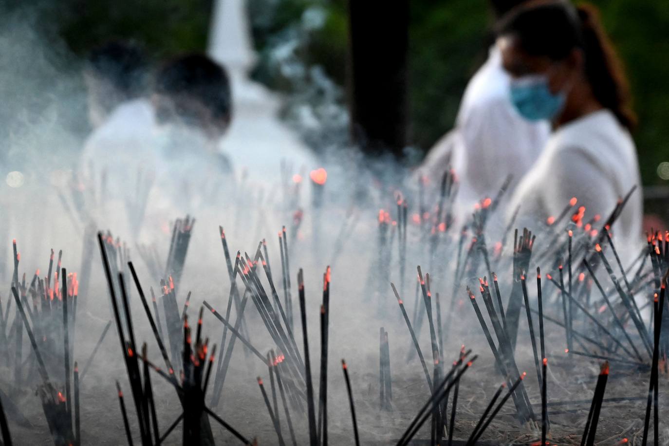 Fotos: Procesión religiosa en Sri Lanka
