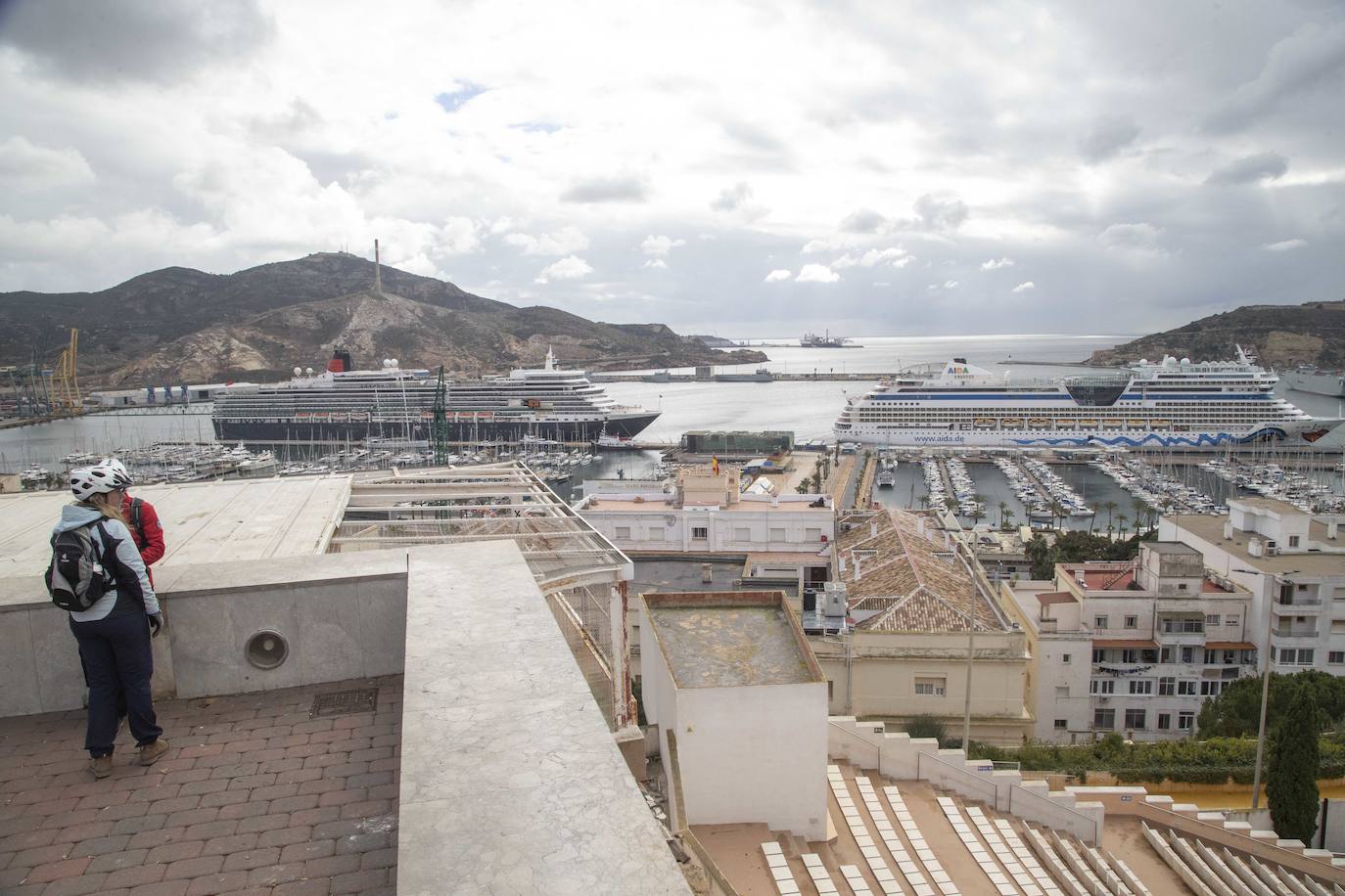 Fotos: Doble escala de cruceros en el Puerto de Cartagena