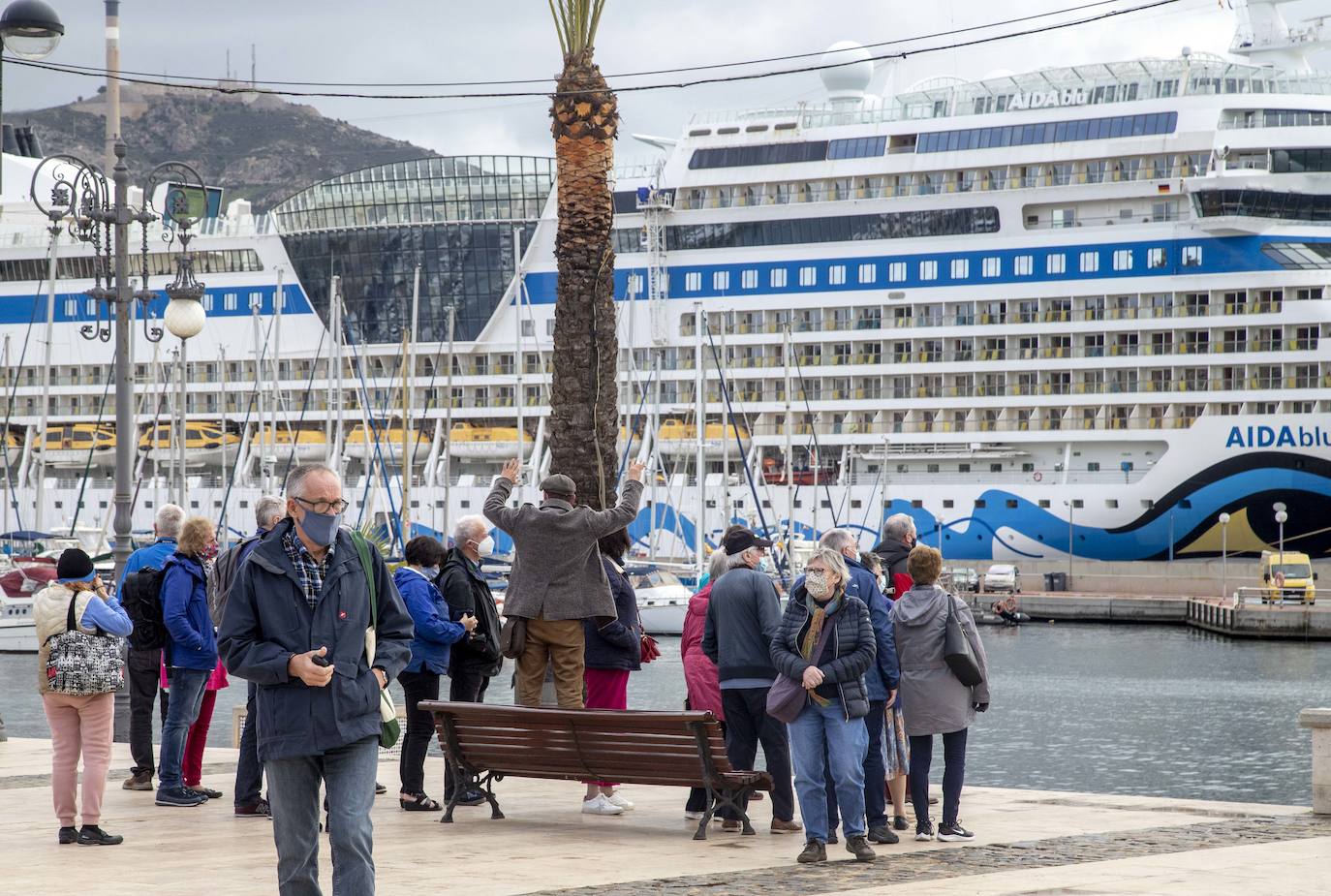 Fotos: Doble escala de cruceros en el Puerto de Cartagena