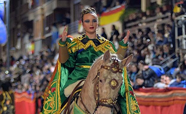 Amazona en procesión, en 2019. 