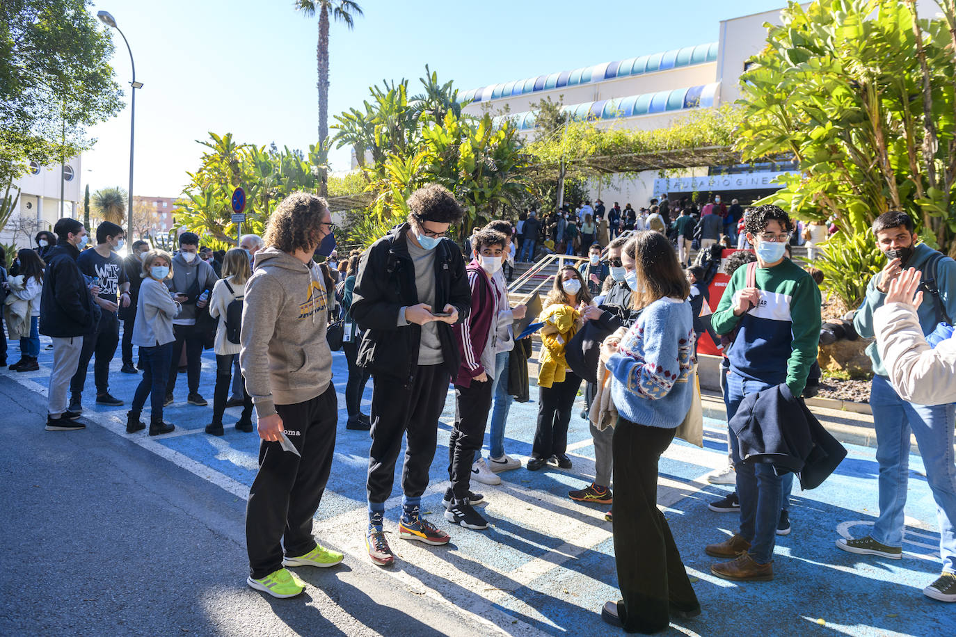 Fotos: Convocatoria de exámenes del MIR en la Región de Murcia