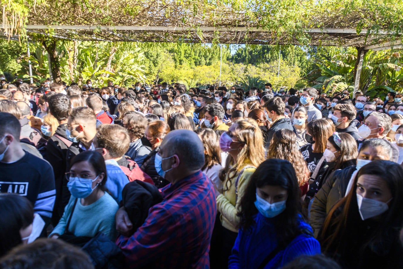 Fotos: Convocatoria de exámenes del MIR en la Región de Murcia