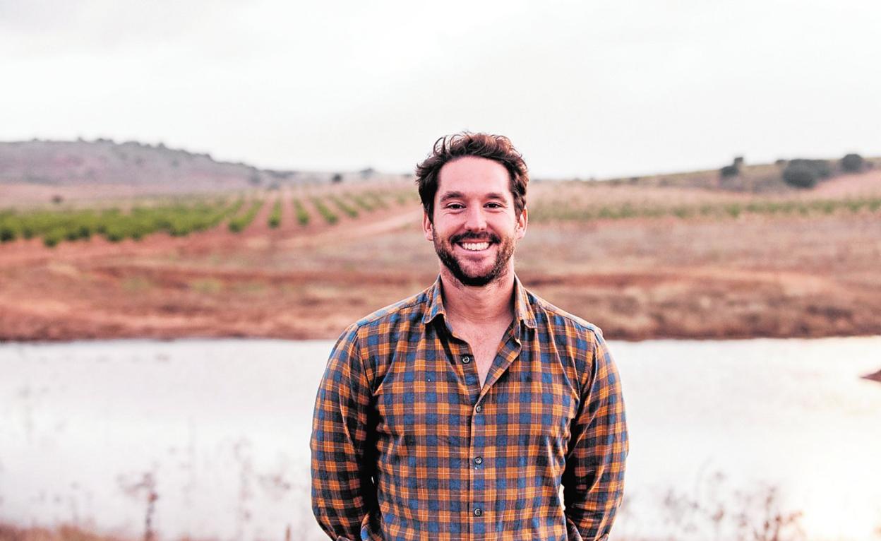 Alfonso Chico Guzmán, en la finca La Junquera. 