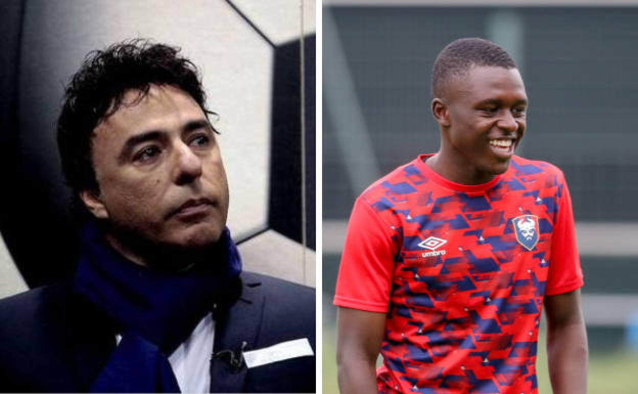 Quique Pina y Zeidane Inoussa.