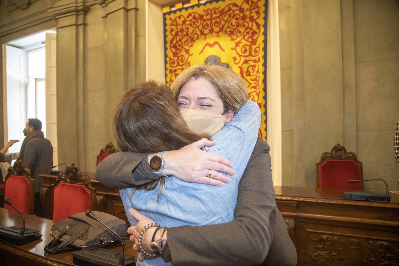 Fotos: Pleno Extraordinario del Ayuntamiento de Cartagena para anunciar la renuncia de la concejal María Casajus