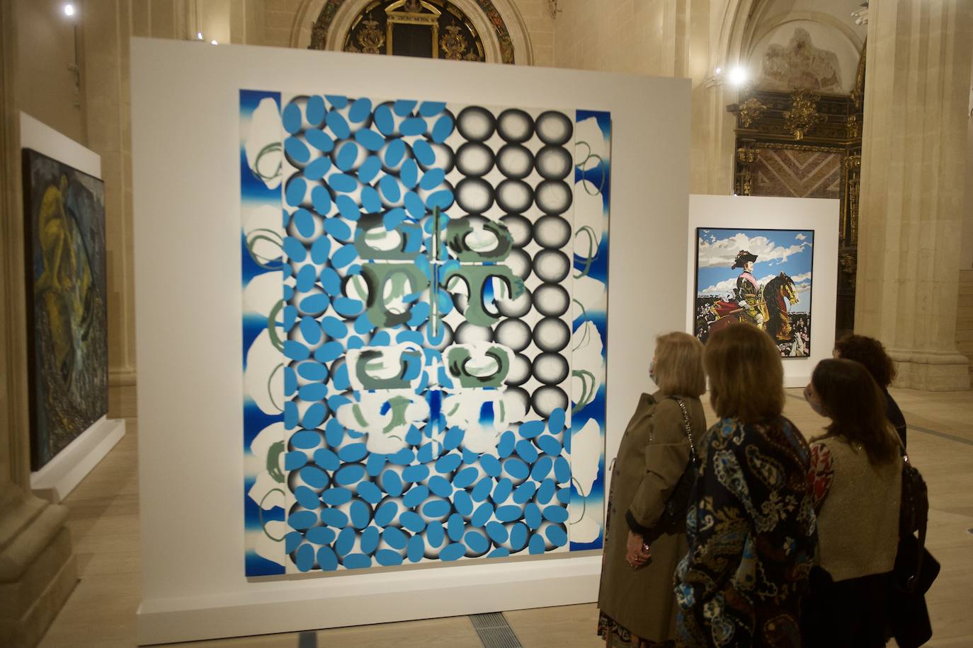 Fotos: La exposición &#039;Atlas, coordenadas e identidades&#039; reúne en San Esteban obras maestras de la pintura del siglo XX