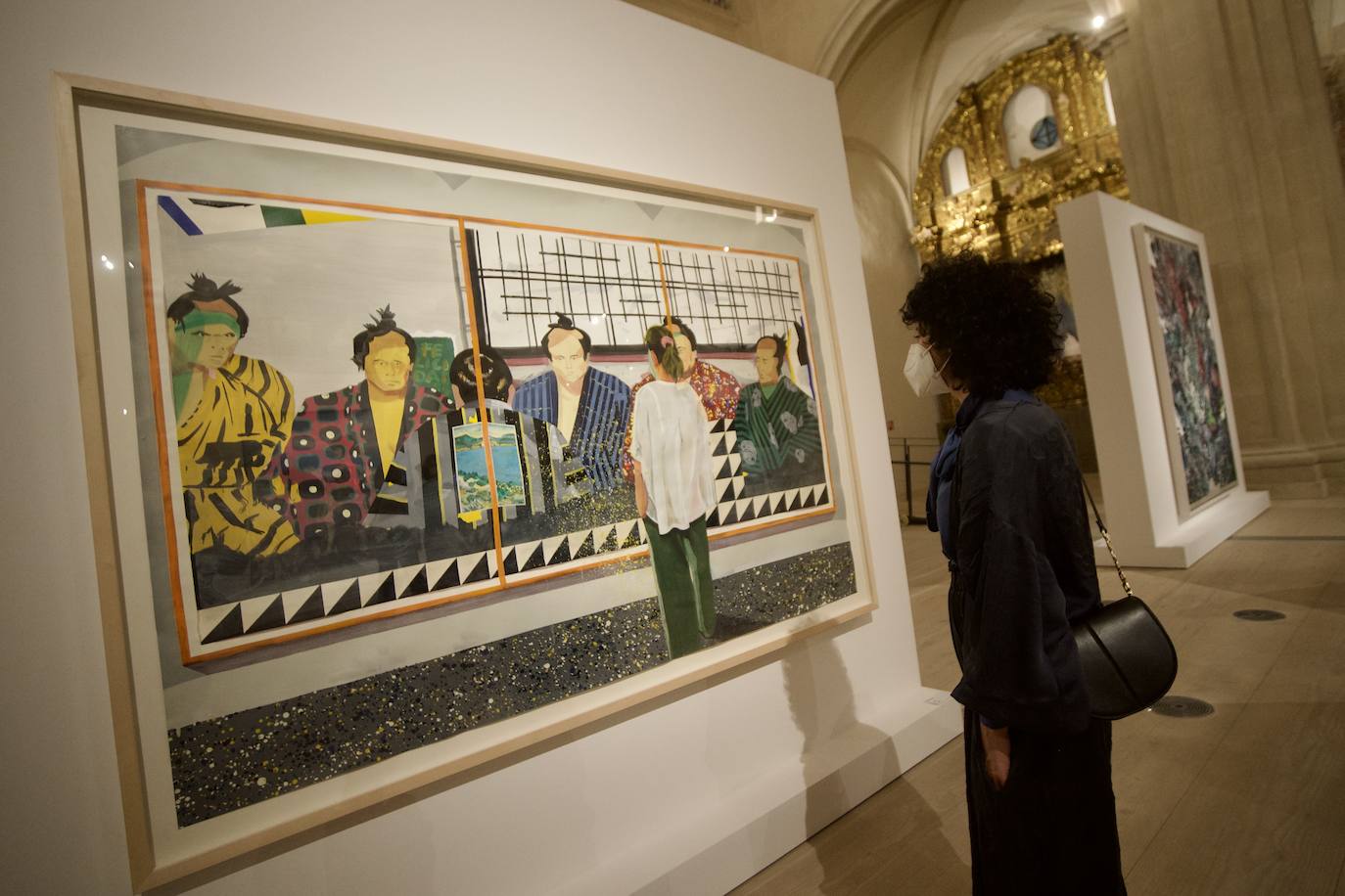 Fotos: La exposición &#039;Atlas, coordenadas e identidades&#039; reúne en San Esteban obras maestras de la pintura del siglo XX