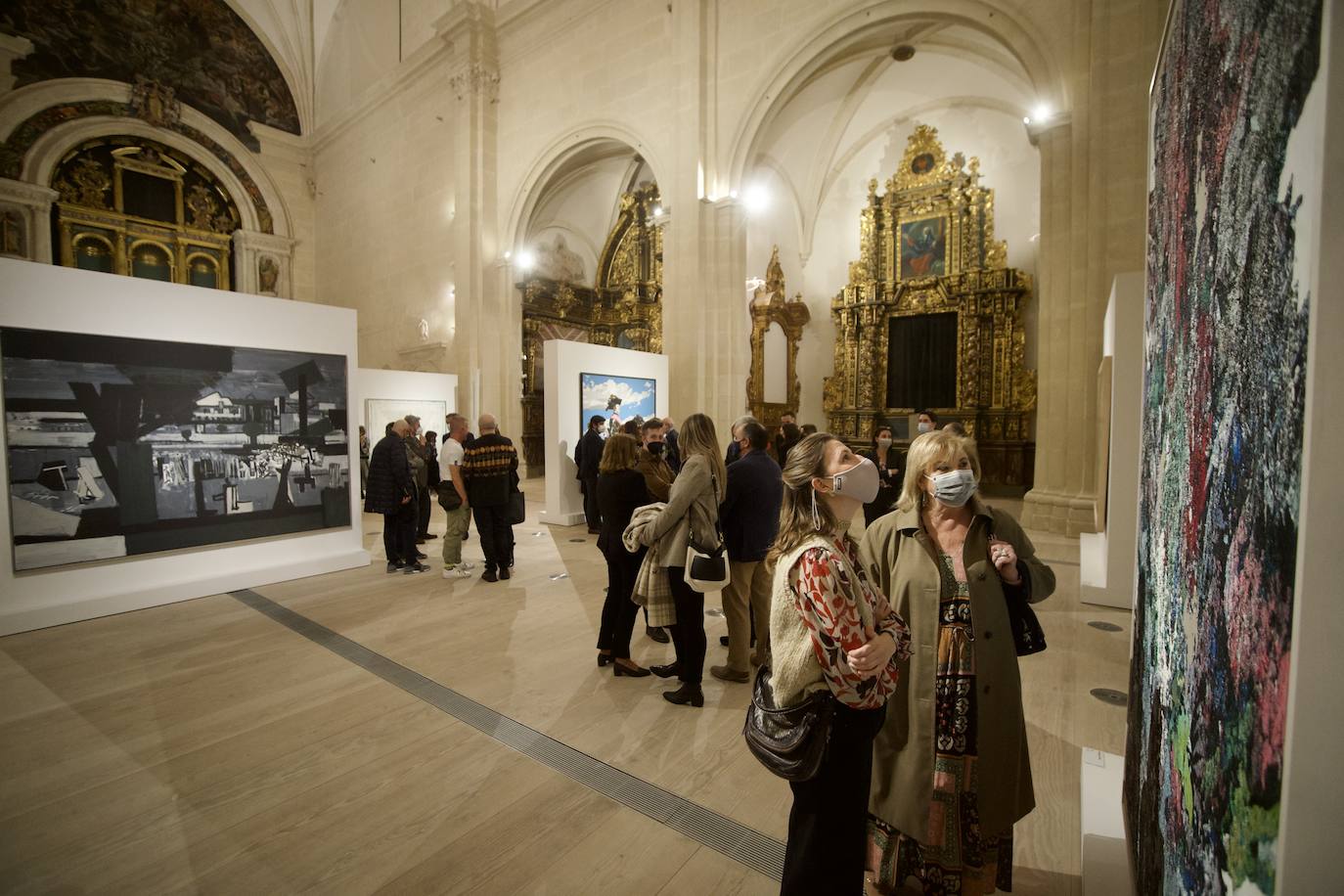 Fotos: La exposición &#039;Atlas, coordenadas e identidades&#039; reúne en San Esteban obras maestras de la pintura del siglo XX