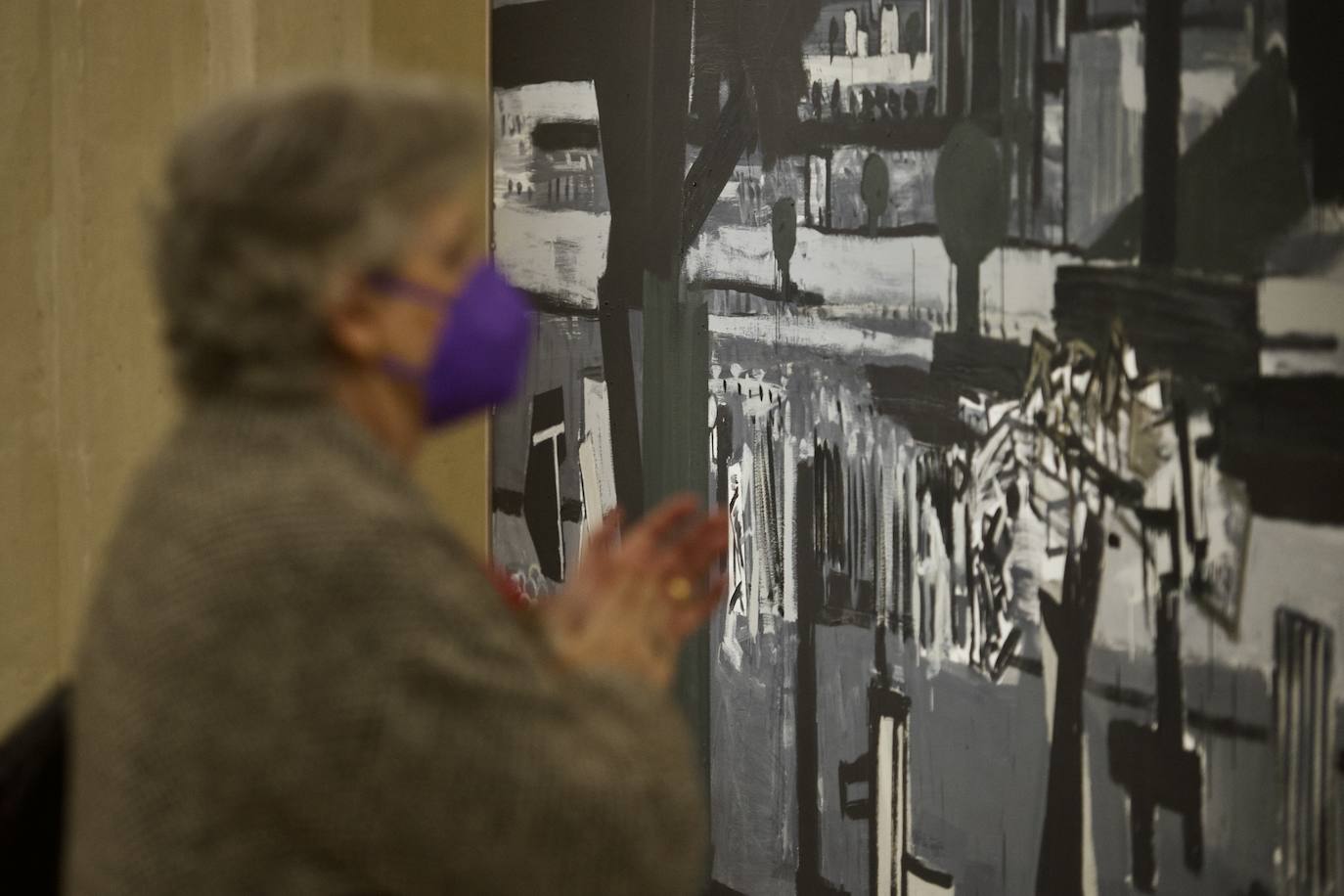 Fotos: La exposición &#039;Atlas, coordenadas e identidades&#039; reúne en San Esteban obras maestras de la pintura del siglo XX