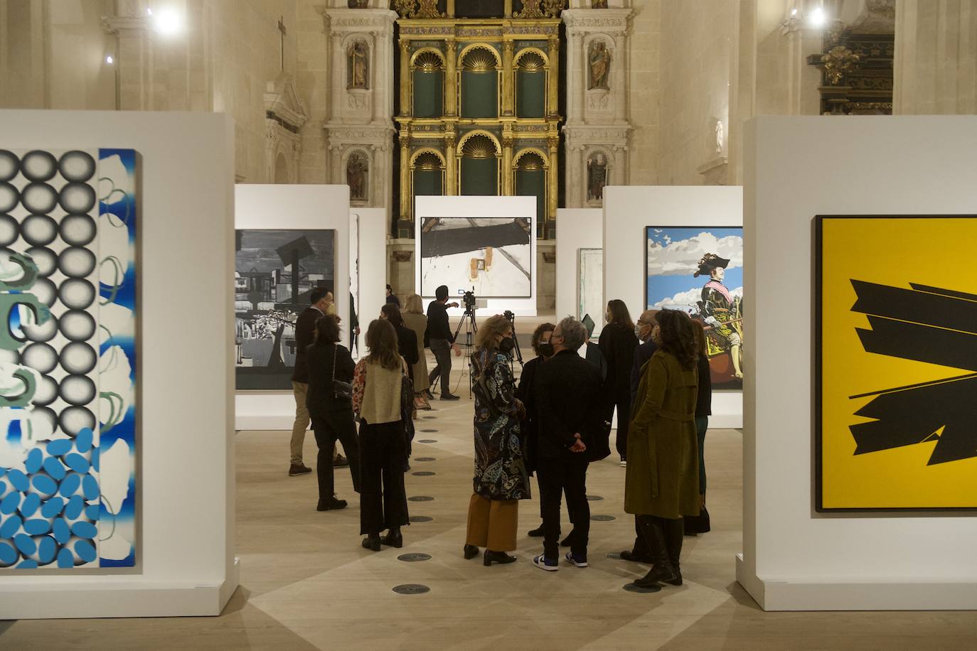 Fotos: La exposición &#039;Atlas, coordenadas e identidades&#039; reúne en San Esteban obras maestras de la pintura del siglo XX