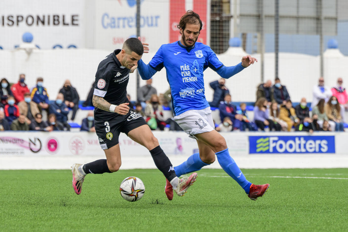 Fotos: Ackerman salva un punto para el Mar Menor ante un ineficaz Hércules