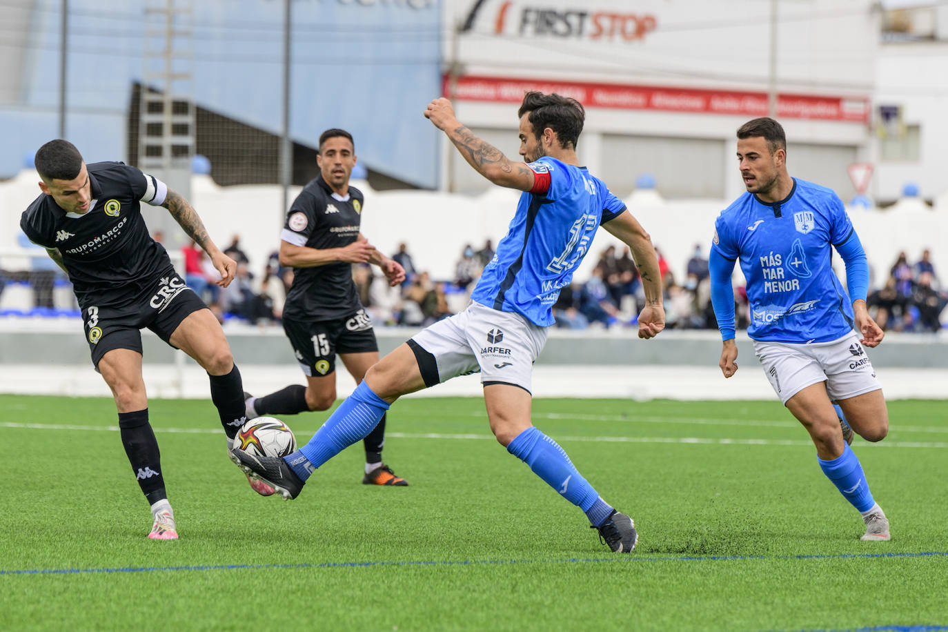 Fotos: Ackerman salva un punto para el Mar Menor ante un ineficaz Hércules