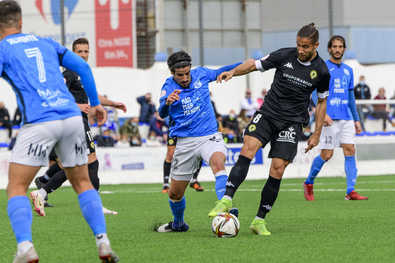Fotos: Ackerman salva un punto para el Mar Menor ante un ineficaz Hércules