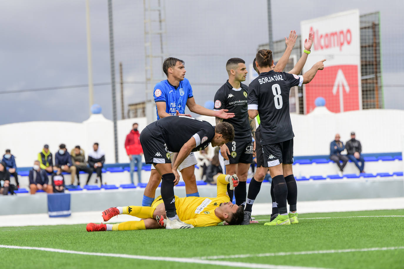 Fotos: Ackerman salva un punto para el Mar Menor ante un ineficaz Hércules
