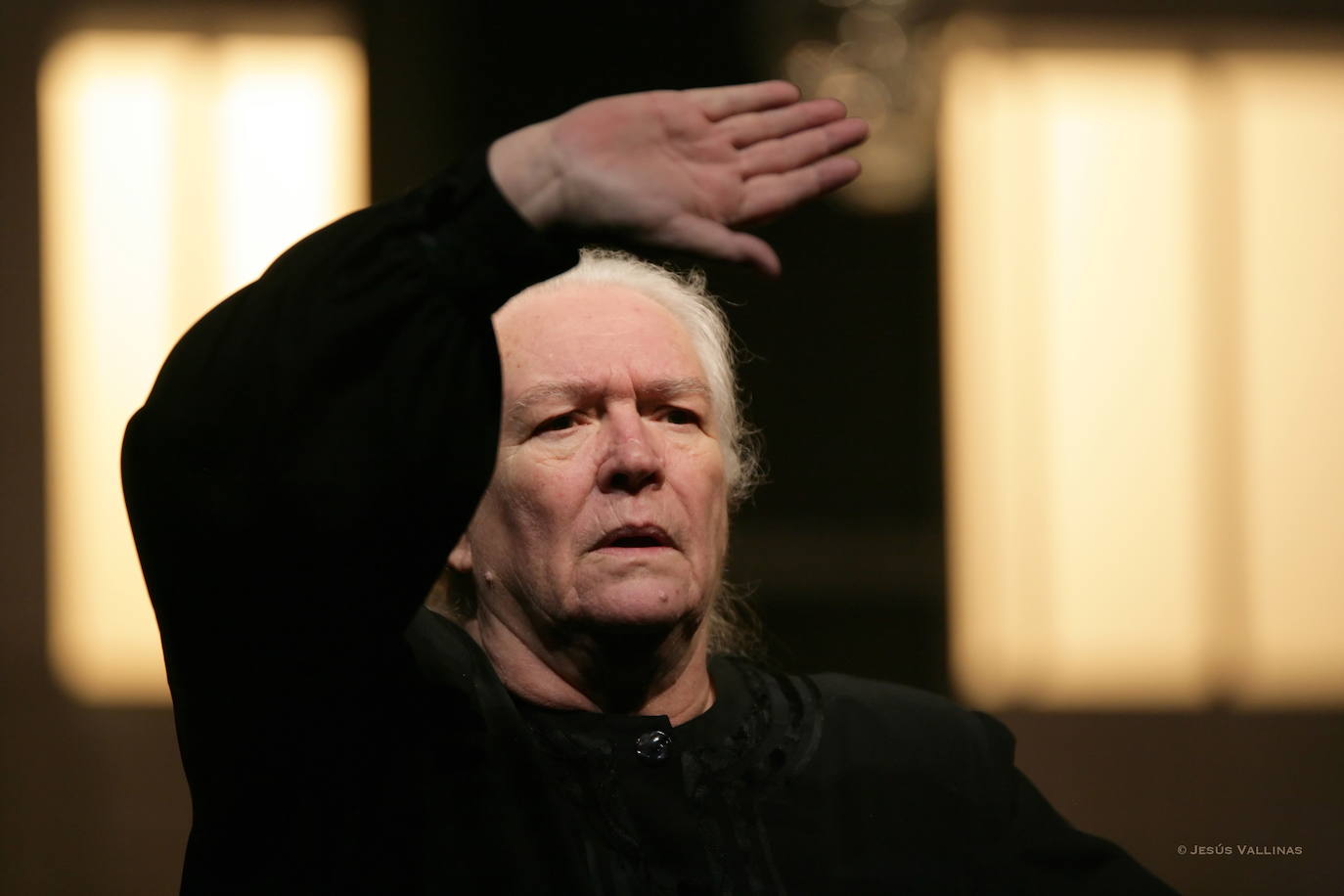 Margarita Lozano durante la función La Casa de Bernarda Alba. 2007