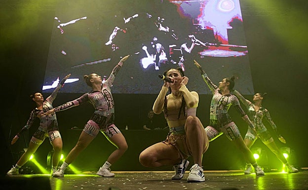 Mala Rodríguez en FAN FUTURA en San Javier. 