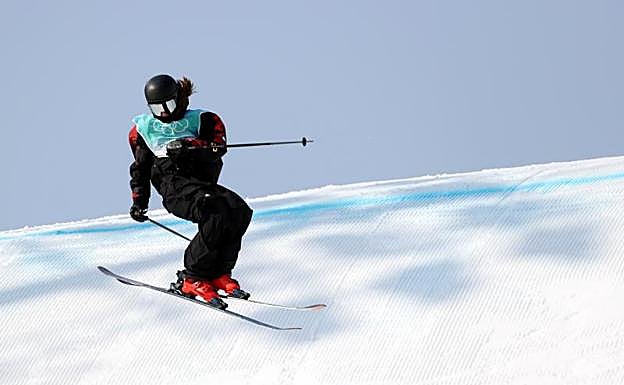 Diploma olímpico para Javier Lliso en esquí acrobático 'big air'