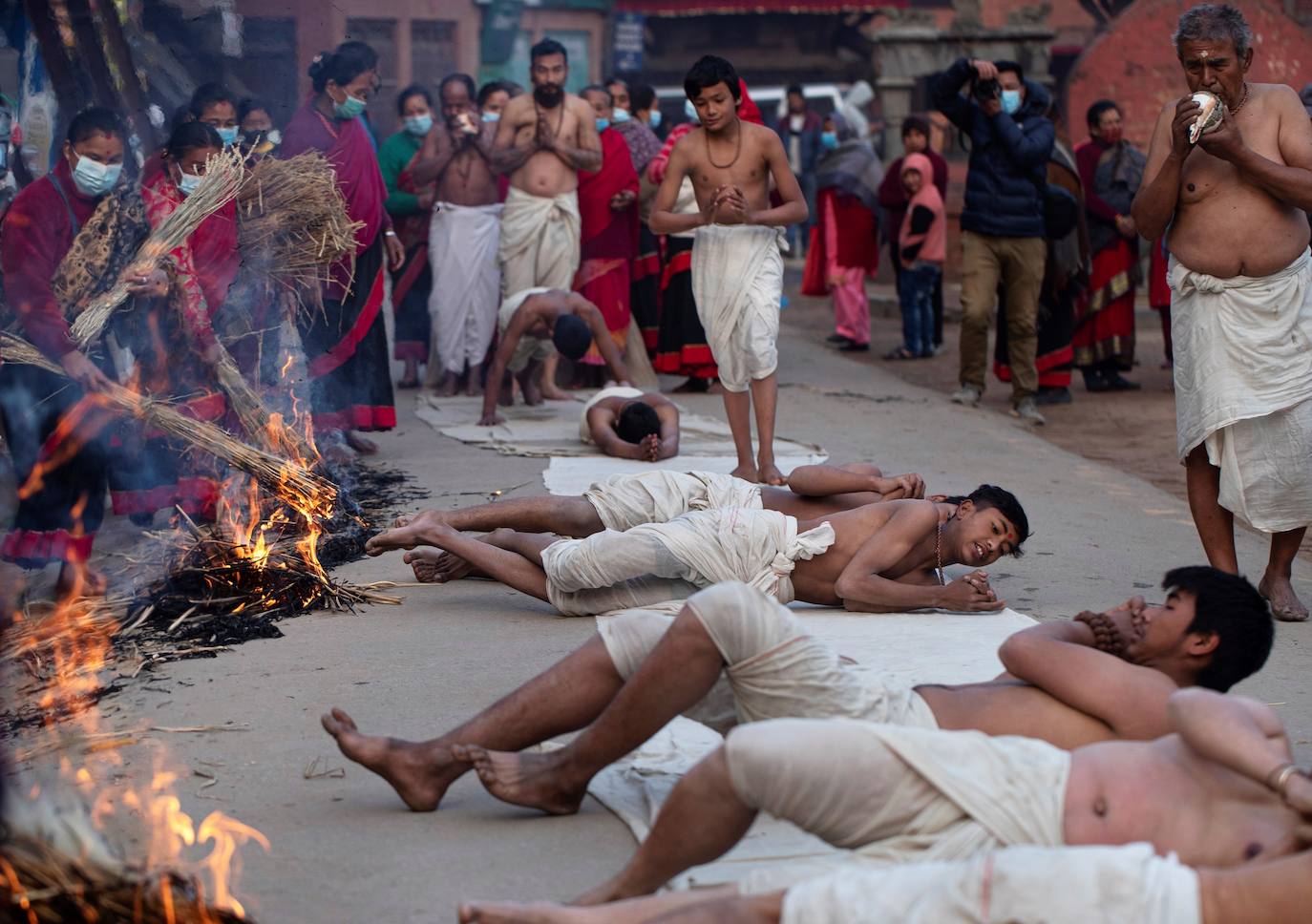 Fotos: Festival Madhav Narayan en Bhaktapur