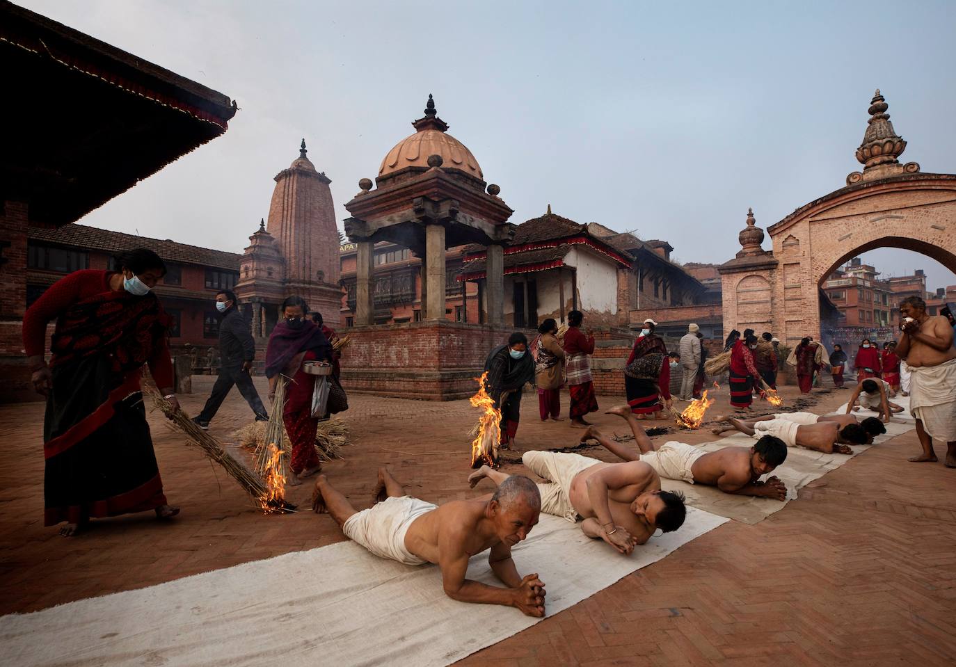 Fotos: Festival Madhav Narayan en Bhaktapur