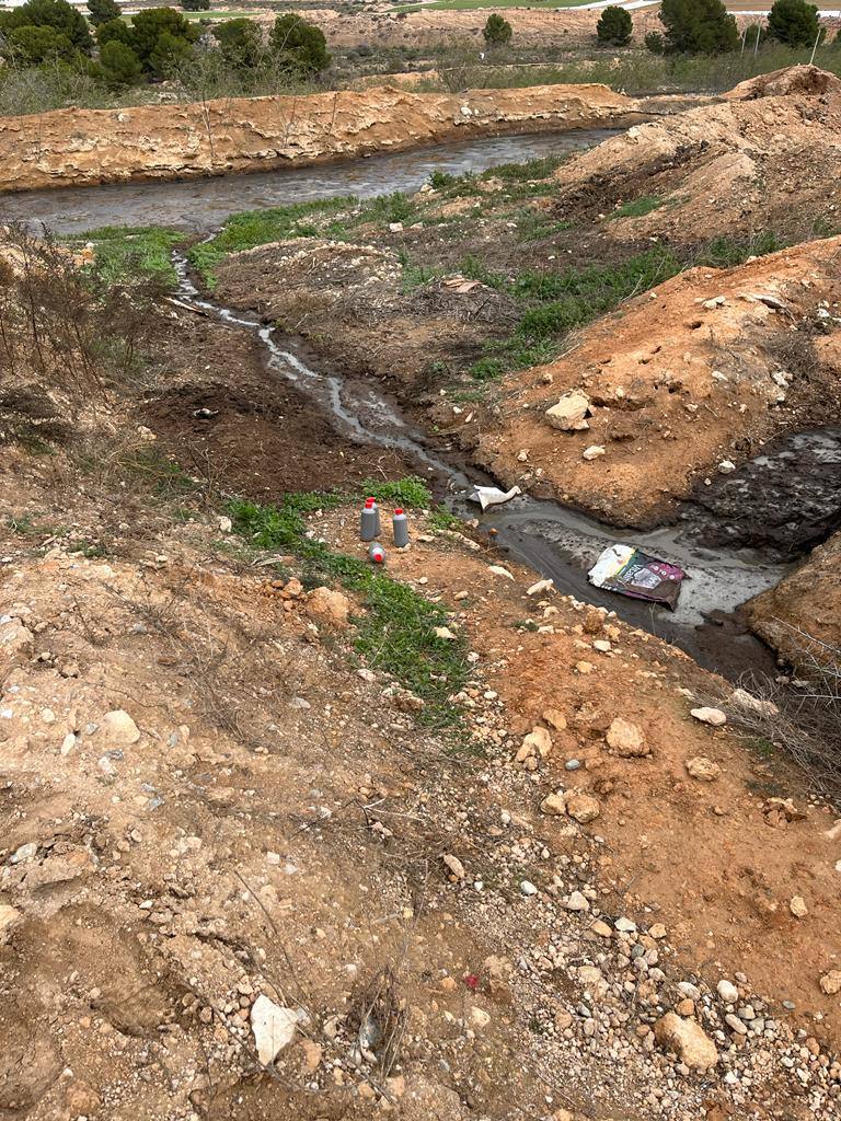 Fotos: Vertidos de purines junto al Mar Menor