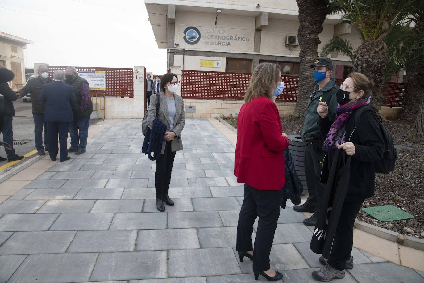 Fotos: La ministra Ribera visita la Región para comprobar el estado del Mar Menor