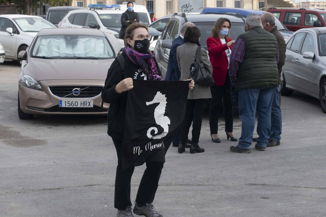 Fotos: La ministra Ribera visita la Región para comprobar el estado del Mar Menor