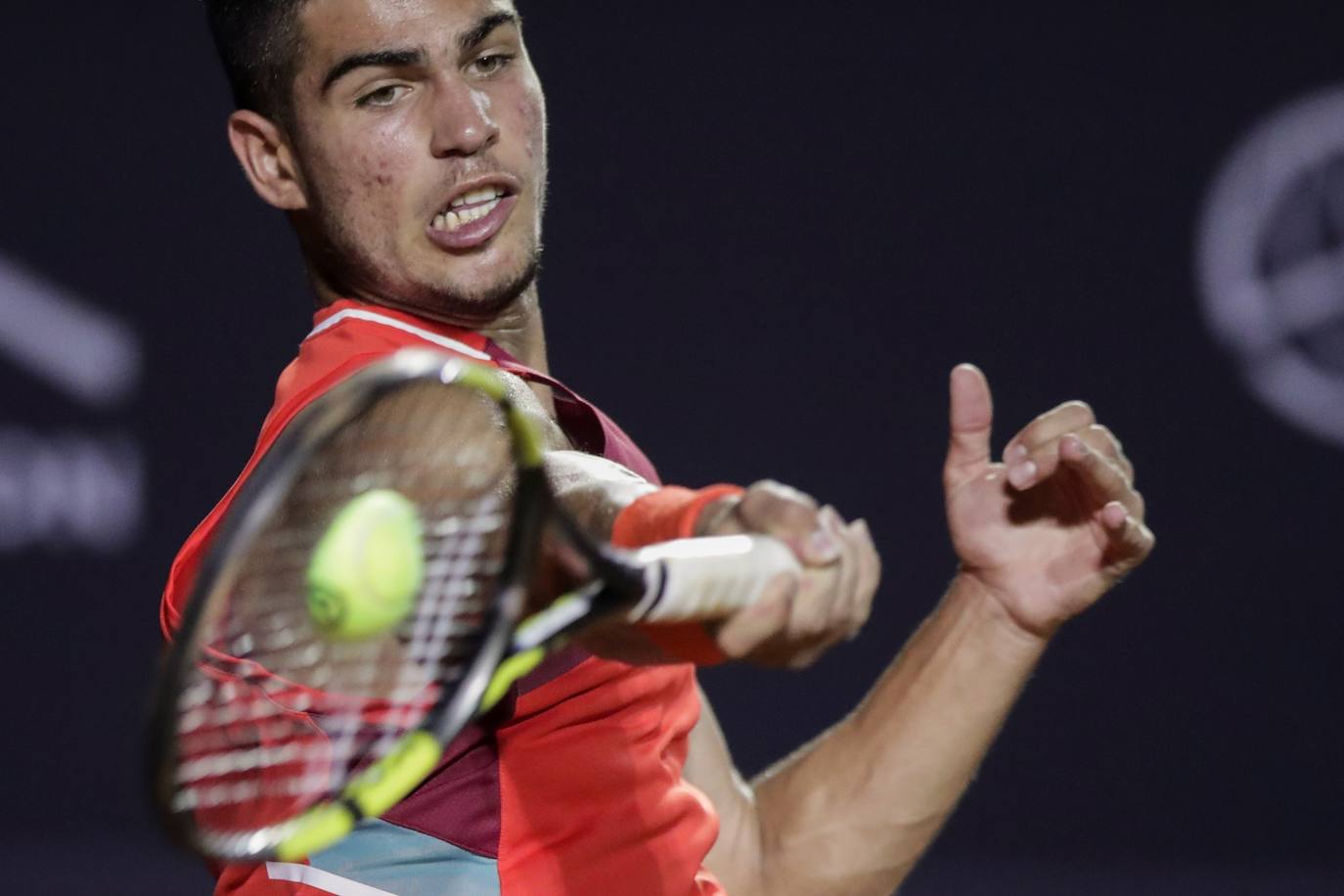 Fotos: Carlos Alcaraz - Jaume Munar, debut en la ATP Río Open 2022