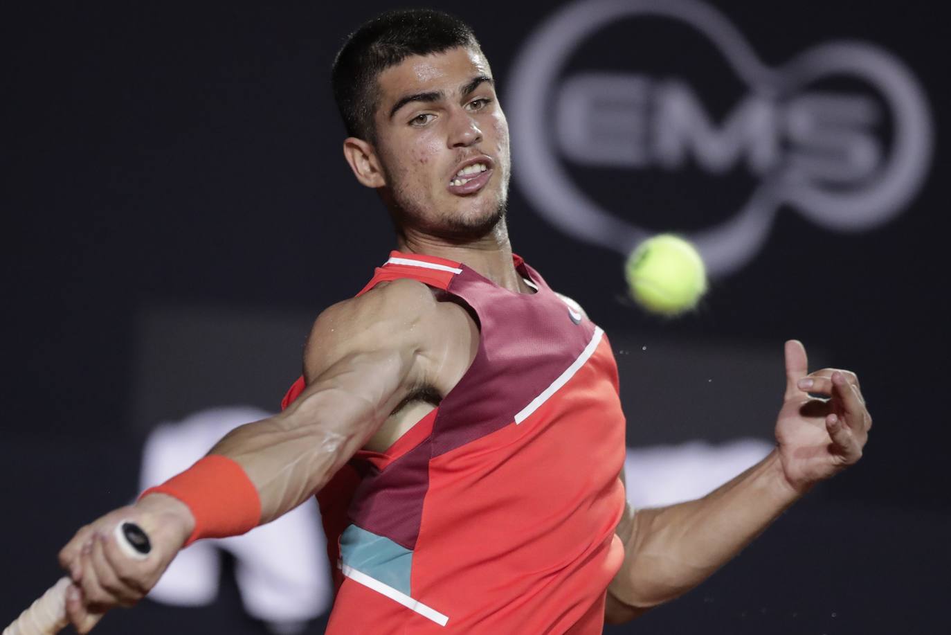 Fotos: Carlos Alcaraz - Jaume Munar, debut en la ATP Río Open 2022