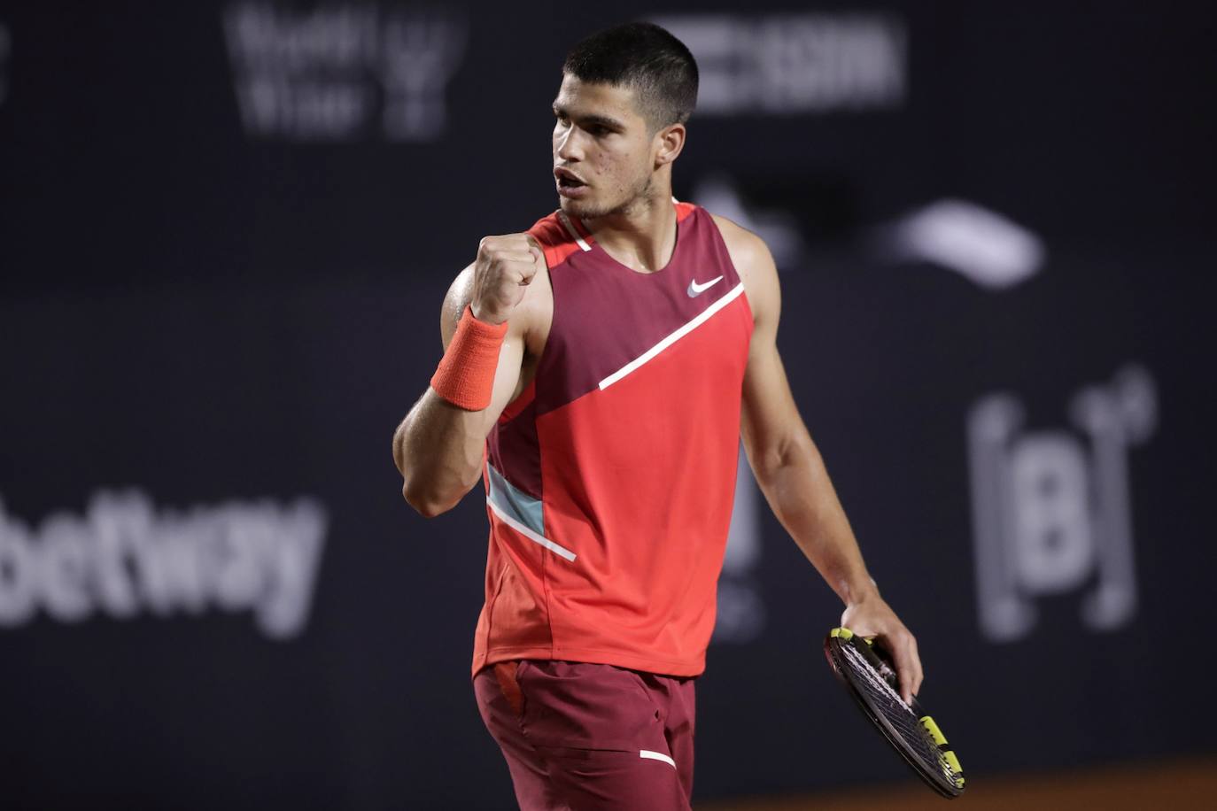 Fotos: Carlos Alcaraz - Jaume Munar, debut en la ATP Río Open 2022