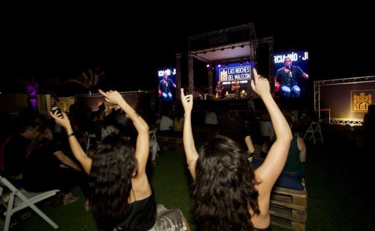 Concierto de Las Noches del Malecón, en una imagen de archivo.