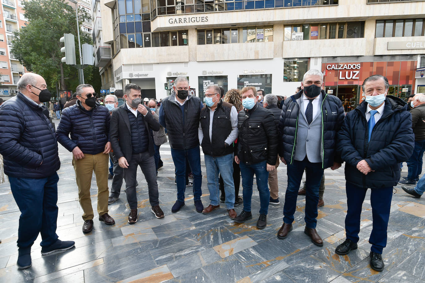 Fotos: Los agricultores salen a la calle en Murcia por la mejora del sector