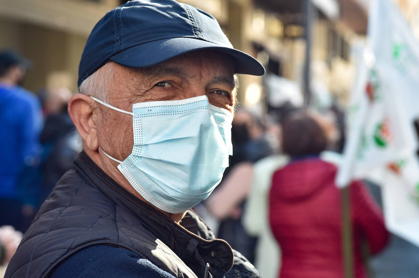 Fotos: Los agricultores salen a la calle en Murcia por la mejora del sector