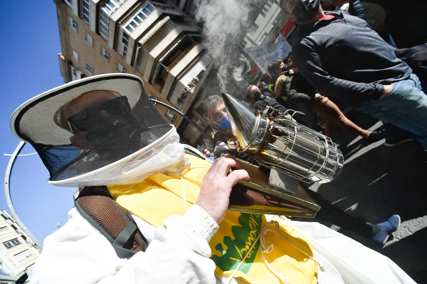 Fotos: Los agricultores salen a la calle en Murcia por la mejora del sector