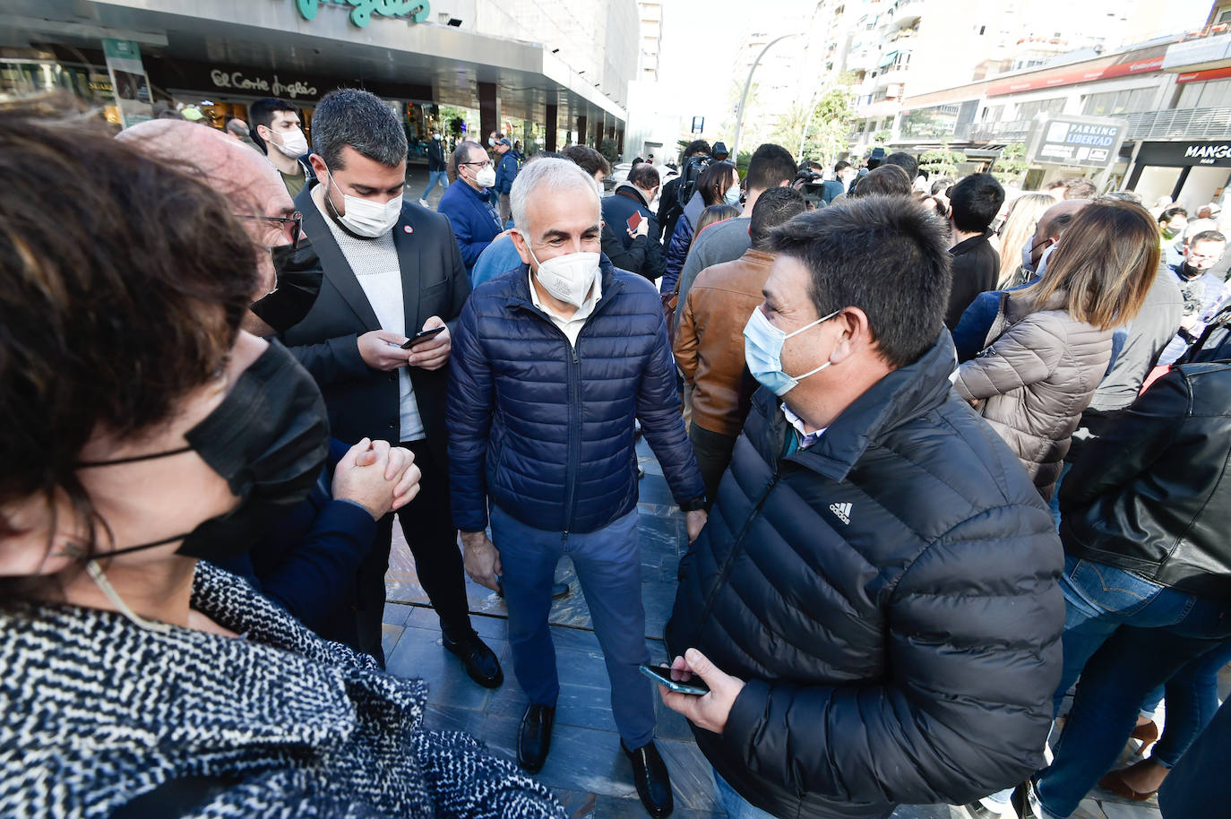 Fotos: Los agricultores salen a la calle en Murcia por la mejora del sector