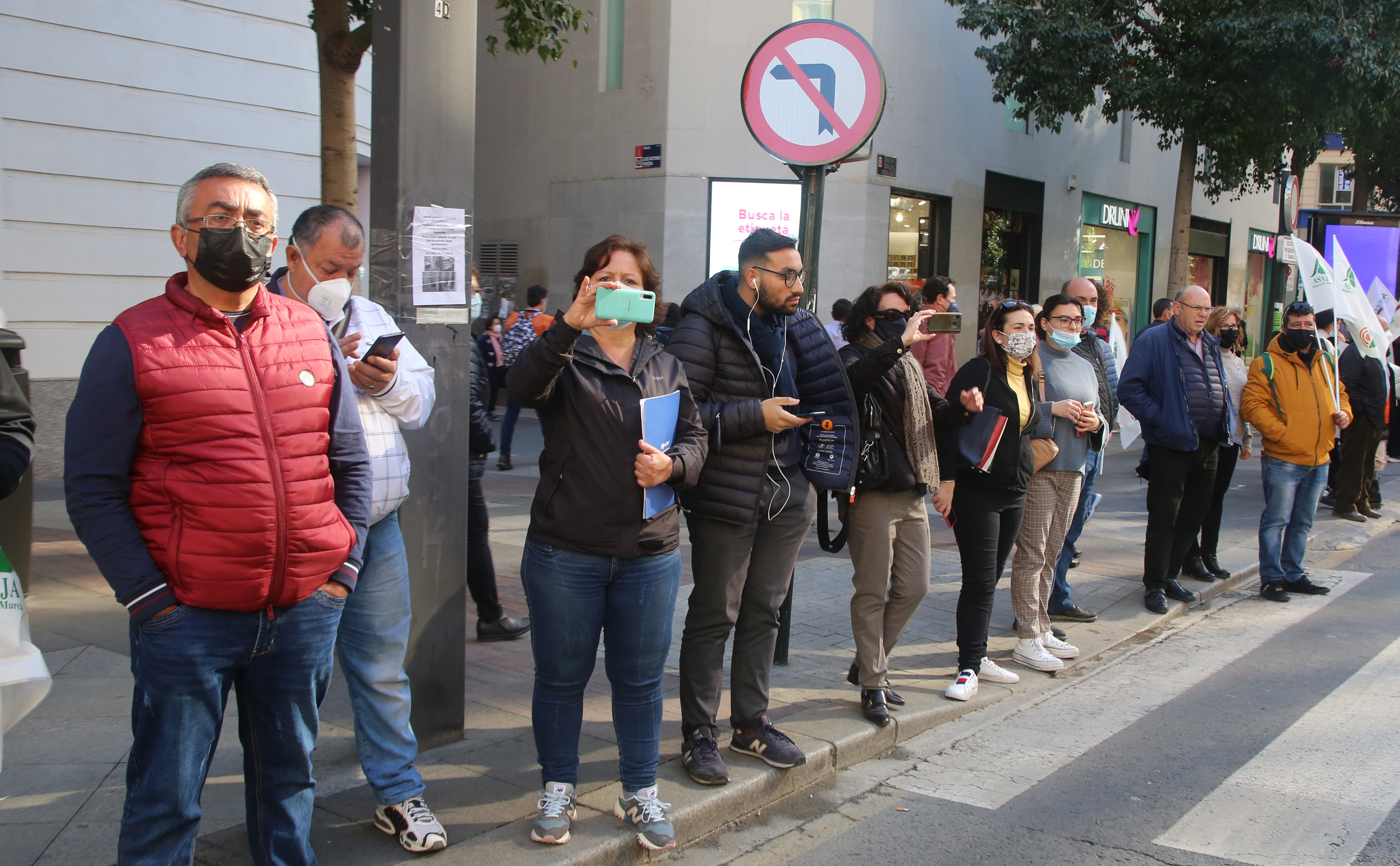 Fotos: Los agricultores salen a la calle en Murcia por la mejora del sector