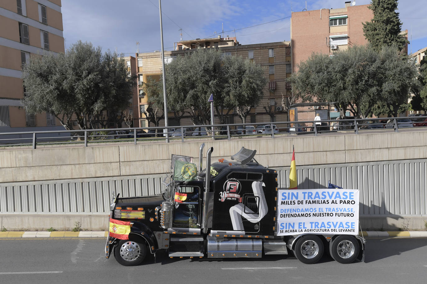 Fotos: Más de 500 tractores y camiones toman este miércoles Murcia en la manifestación del campo
