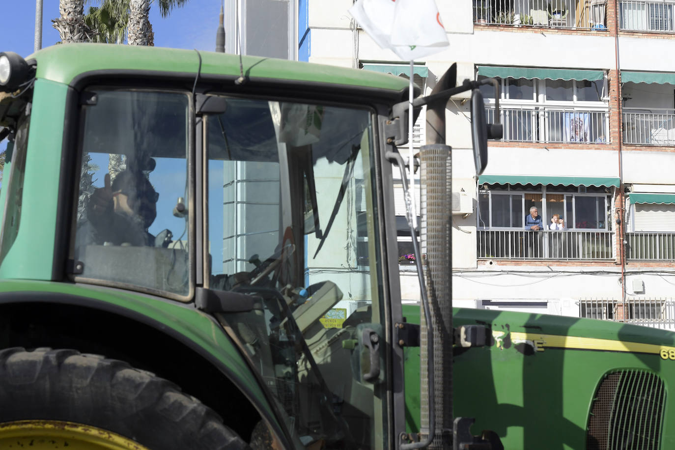 Fotos: Más de 500 tractores y camiones toman este miércoles Murcia en la manifestación del campo