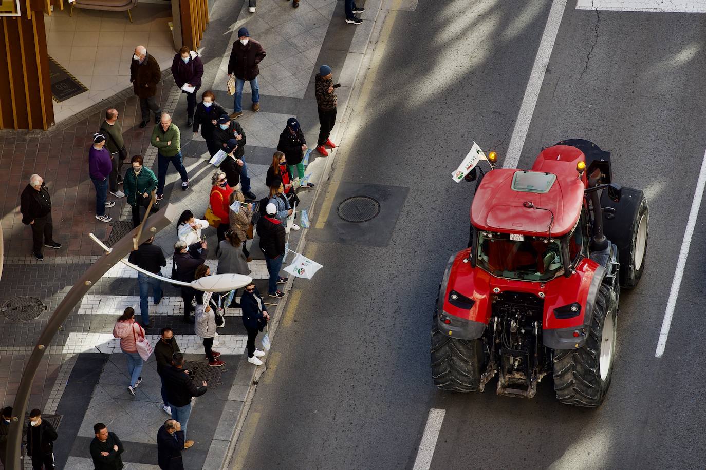 Fotos: Más de 500 tractores y camiones toman este miércoles Murcia en la manifestación del campo