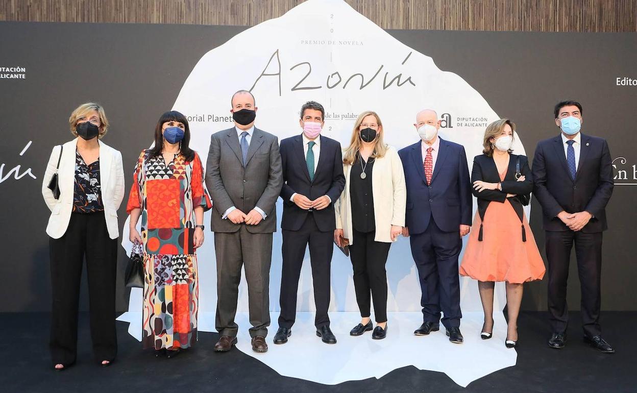 Gala de los Premios Azorín, en 2021. 